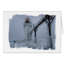 St Joseph Pier Light, MI Cards