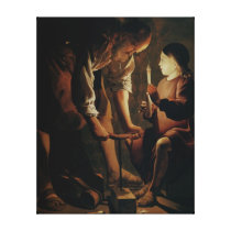 St. Joseph, the Carpenter canvas prints