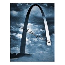ST LOUIS -Gateway to the West Postcards