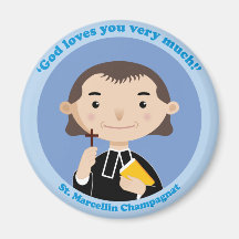 St. Marcellin Champagnat Fridge Magnet