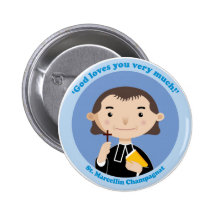 St. Marcellin Champagnat Pinback Button