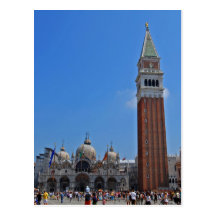 St. Mark's Square, Venice Post Card