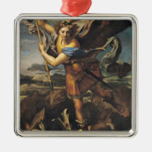 St. Michael Overwhelming the Demon, 1518 Christmas Ornaments