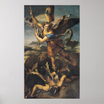 St. Michael Overwhelming the Demon, 1518 Posters