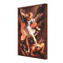 St. Michael the Archangel by Reni Stretched Canvas Prints