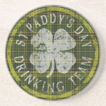 St Paddys Day Drinking Team Coaster