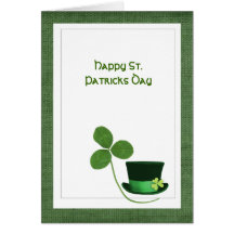 St. Paticks Day greeting card