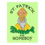 St. Patrick Is My Homeboy Postcard