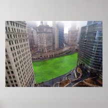 St. Patricks Day, Chicago Posters
