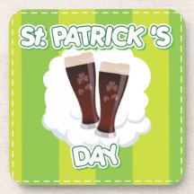 St. Patrick's Day Cork Coaster