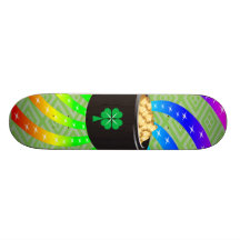 St Patricks Day Design Skate Deck
