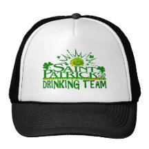 St Patricks Day Drinking Team. Irish Celebrations. Hat