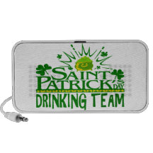 St Patricks Day Drinking Team. Irish Celebrations. iPod Speakers