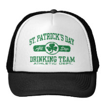 St. Patrick's Day Drinking Team Trucker Hats