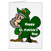 St. Patrick's Day Gifts Card