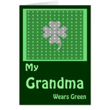 St. Patrick's Day Grandma Cards