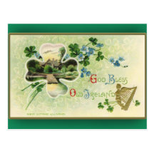 St. Patrick's Day Greeting Cards Killarney Castle Post Cards