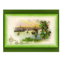 St. Patrick's Day Greeting Cards Waterford View Post Cards