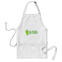 St Patrick's Day I'll Drink you under the Table Apron