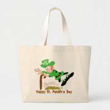 St Patrick's Day Leprechaun Gold Bags