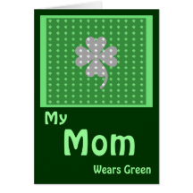 St. Patrick's Day Mum Card