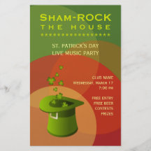 St. Patrick's Day Pub Party Event flyer