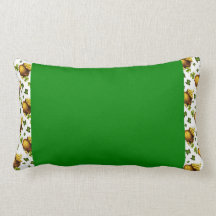 St Pattys Day Gold American MoJo Pillow