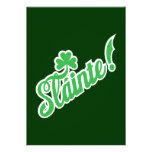 St. Patty's Day Invitation - Slainte! Cheers!