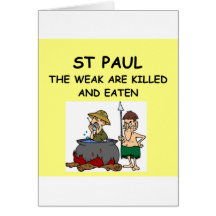 ST PAUL GREETING CARD