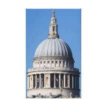 St Paul's Cathedral London Gallery Wrapped Canvas