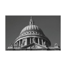 St Paul's Cathedral London Gallery Wrapped Canvas