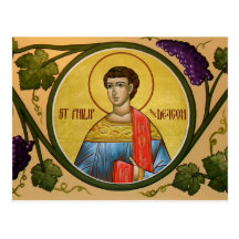 St. Philip the Deacon Prayer Card Postcard