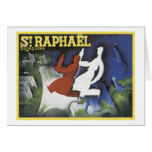 St. Raphael Quinquina Greeting Card