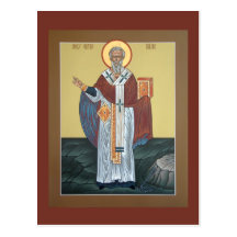 St. Silas Prayer Card Post Cards