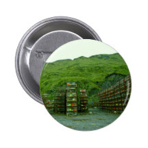 Stack of Commercial Crab Pots Pinback Buttons