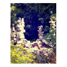 Stacked Towers of Cement Post Cards