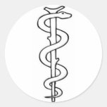     Staff of Asclepius Sticker