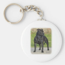 Staffordshire Bull Terrier Key Chain