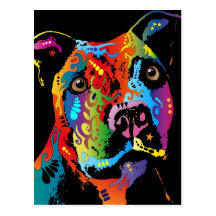 Staffordshire Bull Terrier Postcards