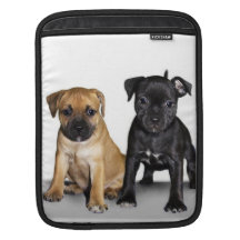 Staffordshire bull terrier puppies sleeves for iPads