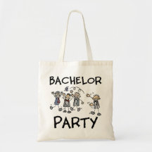 Stag Bachelor Party Tote Bag