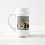 Stag Dad Silver & Gold Stein mugs