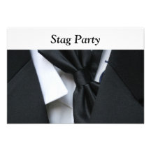 Stag Party Personalized Invitations