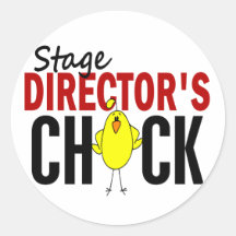 Stage Director's Chick Sticker