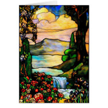 Stained glass (blank note card)
