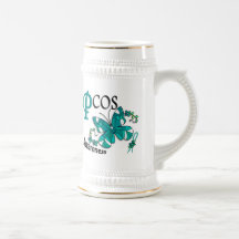 Stained Glass Butterfly 2 PCOS Mugs