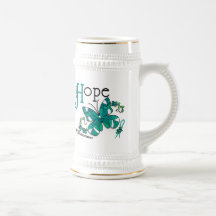 Stained Glass Butterfly PCOS Mugs