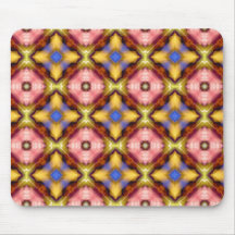 Stained Glass Kaliedscope Mousepad 2