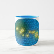 Stained Glass Suns Mug