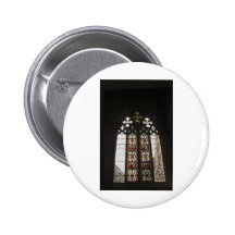 Stained Glass Window Pinback Buttons
